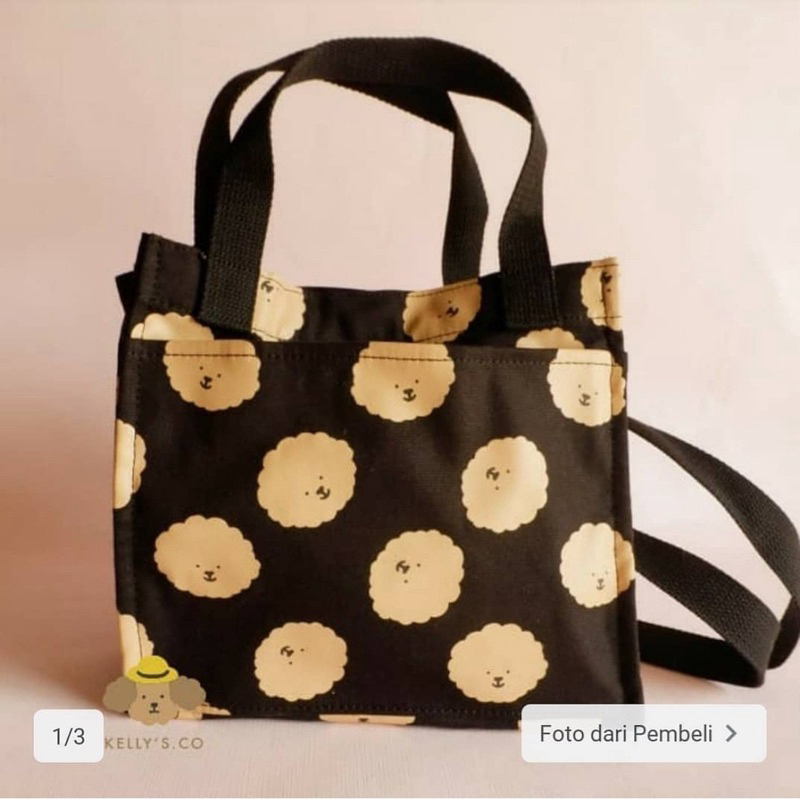 Kellysandco sling bag poodle