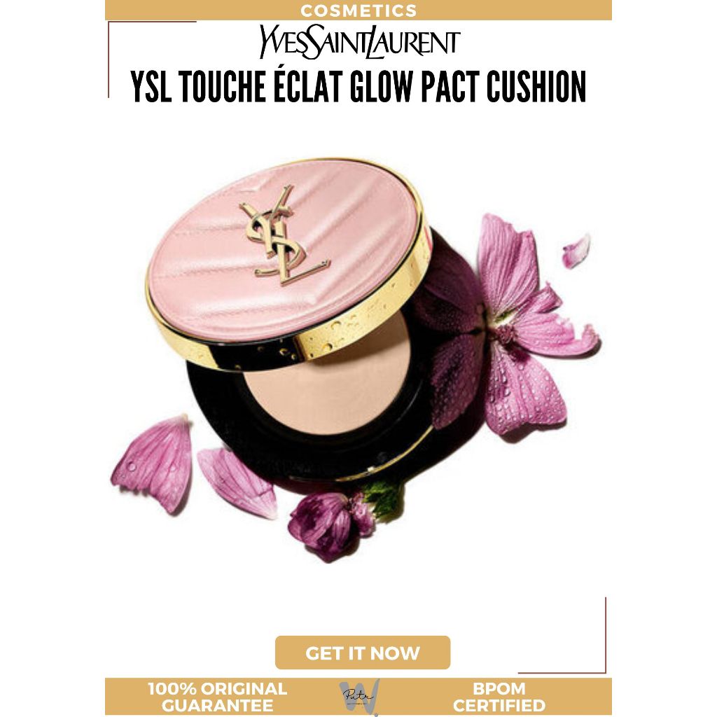YSL YVES SAINT LAURENT Touche Eclat Glow Pact Mesh Cushion Collection