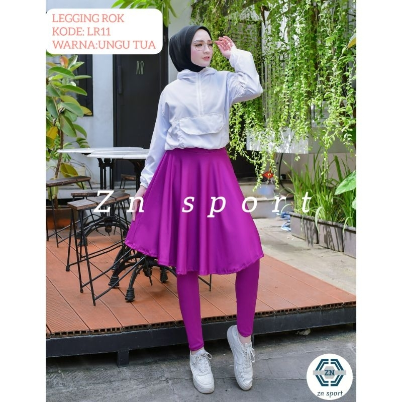 QH Zn Sport-stelan tunik baju olahraga wanita dewasa baju senam perempuan baju yoga celana rok