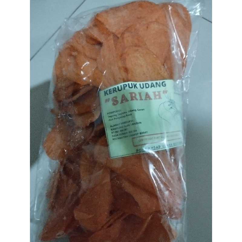 

Kerupuk Udang Asli Sariah