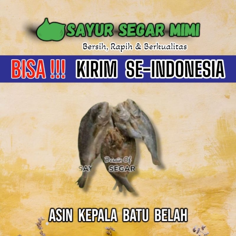 

Ikan Asin Kepala Batu Belah - Sᴀʏᴜʀ Sᴇɢᴀʀ ♏ɪᴍɪ