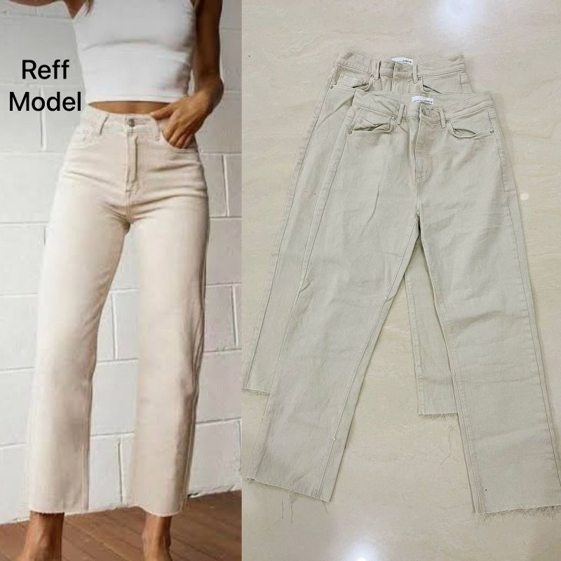 LOFT denim curvy jeans