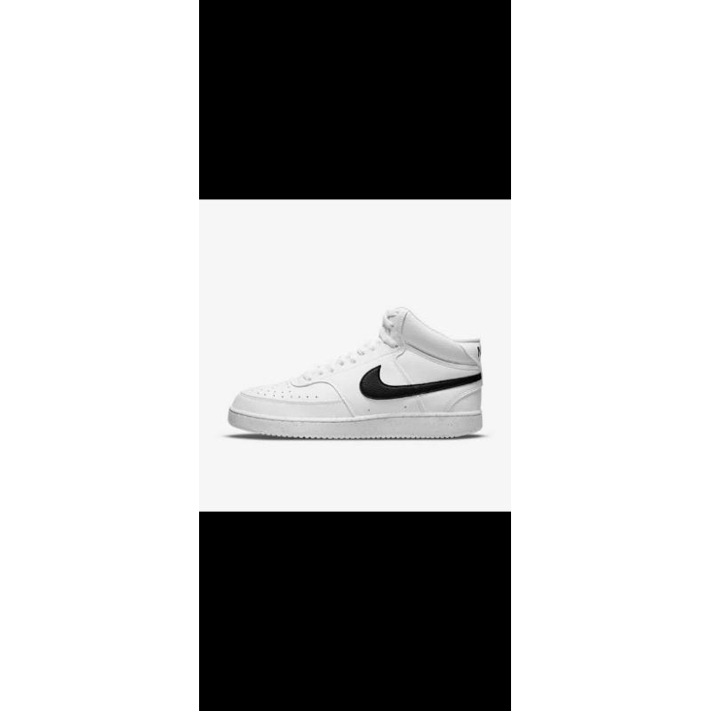Court Vision Mid White Black