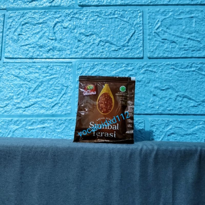 

Dua Belibis Sambal Terasi 15 gr