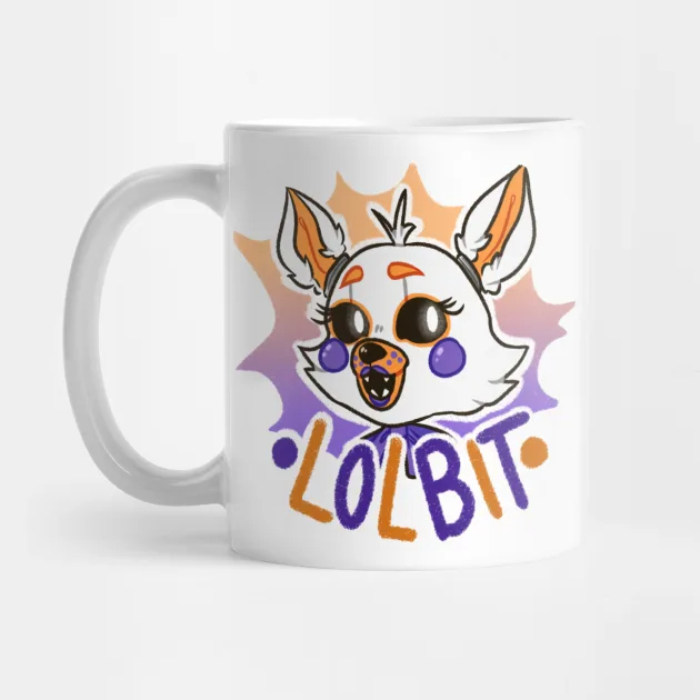FNaF Lolbit Fnaf Mug Gelas