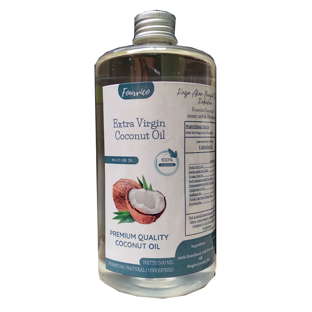 

VCO FourVico 500 ml Virgin Coconut Oil
