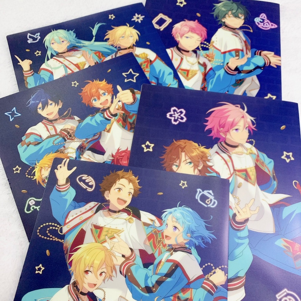 Ensemble Stars Clear File CN Limited 7th Anniversary Unit Valkyrie Fine Trickstar RaBits Double Face
