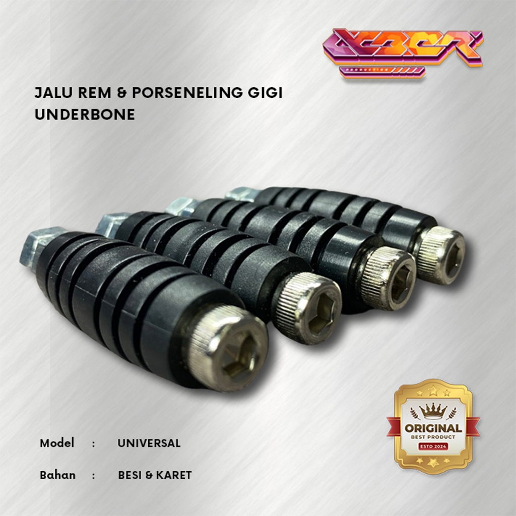 JALU REM UNDERBONE BAUT 10 JALU REM KARET PEDAL UNDERBONE JALU TUAS OPERAN GIGI UNDERBONE UNIVERSAL 