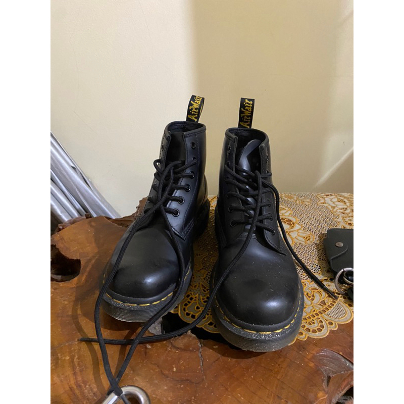 Dr. martens 101 ys black smooth