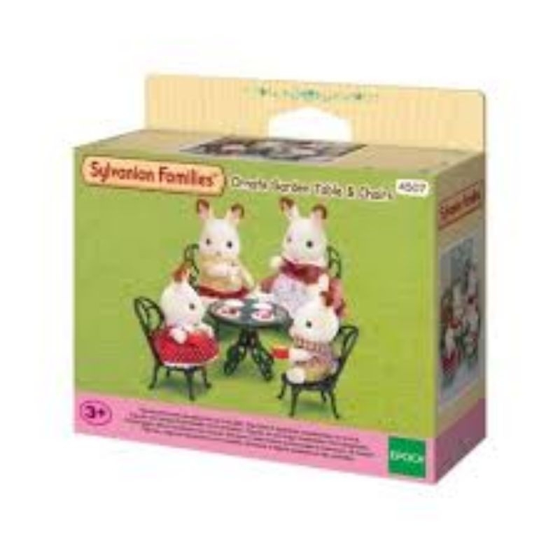 Sylvanian Families - Ornate Garden Table & Chairs