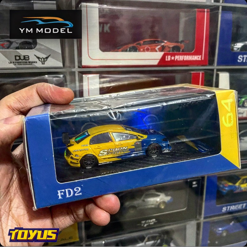 YM MODEL - Honda Civic FD2 Spoon Sports Livery