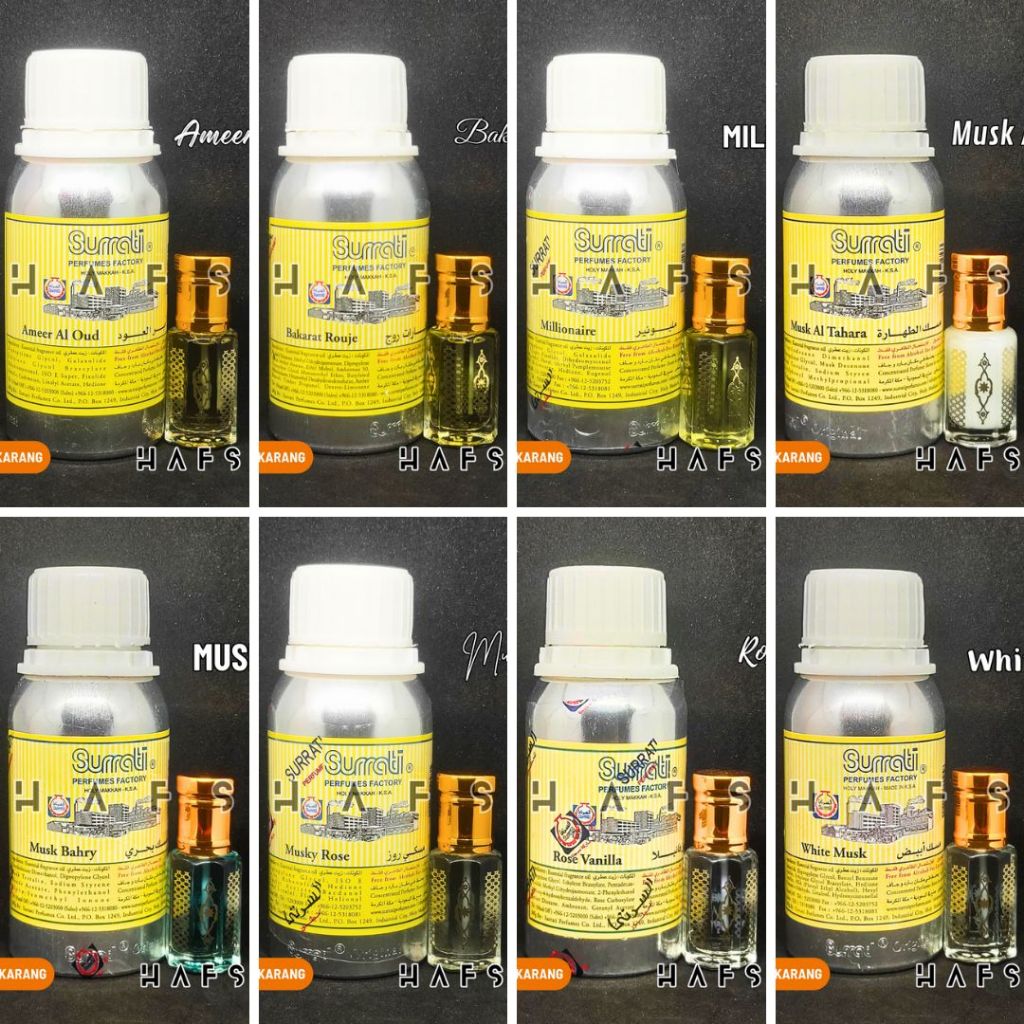 Parfum SURRATI 6ml Roll On Stick BEST SELLER