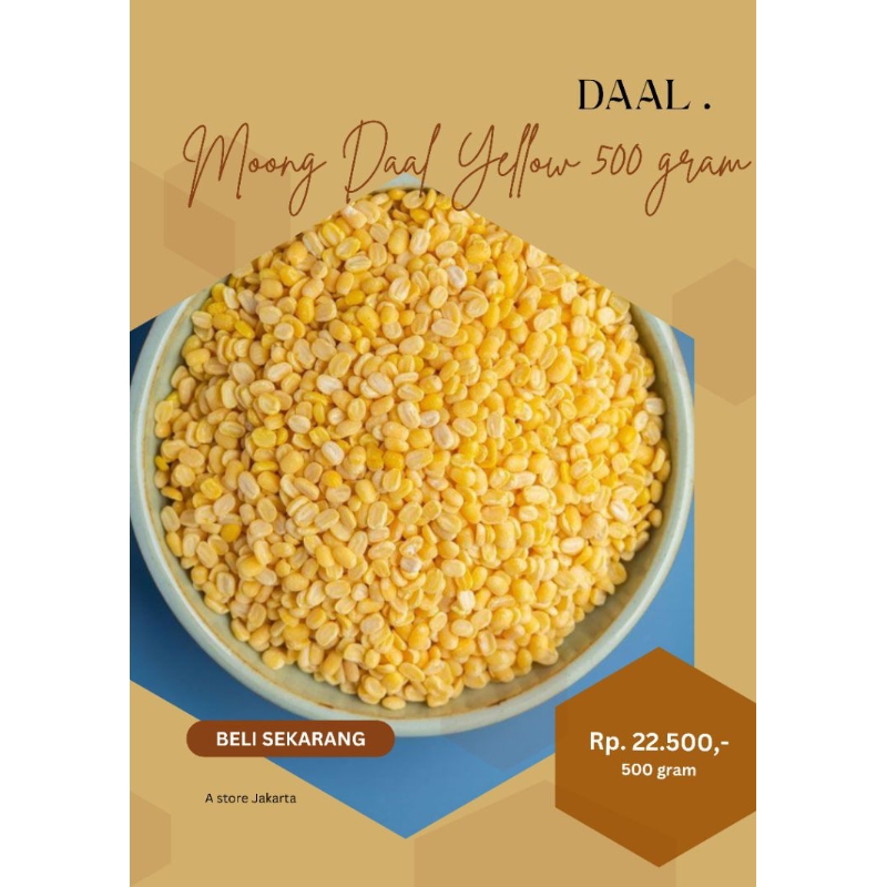 

moong daal yellow 500 gram
