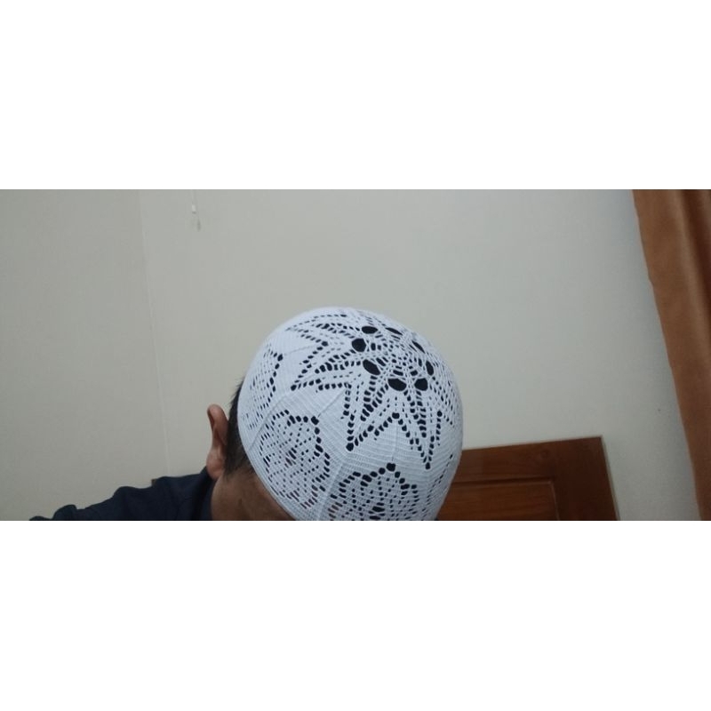 peci rajut Tarim motif hanmade