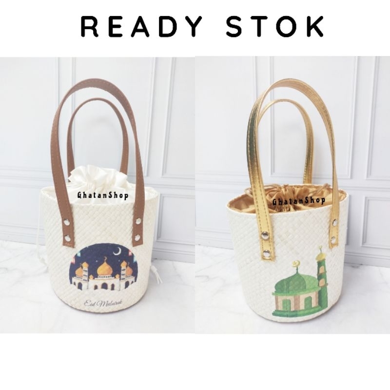 

TAS HAMPERS IDUL FITRI | 2 TOPLES BULAT 500 GR
