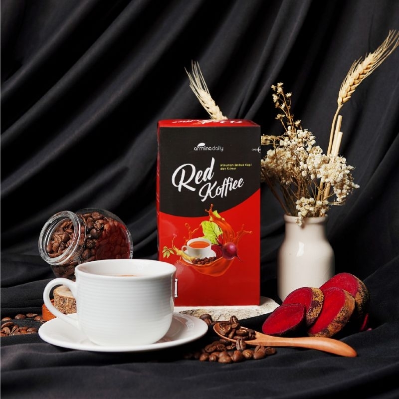Red Coffee Kemasan 1 Box Red Koffiee Kopi Merah Stamina Original