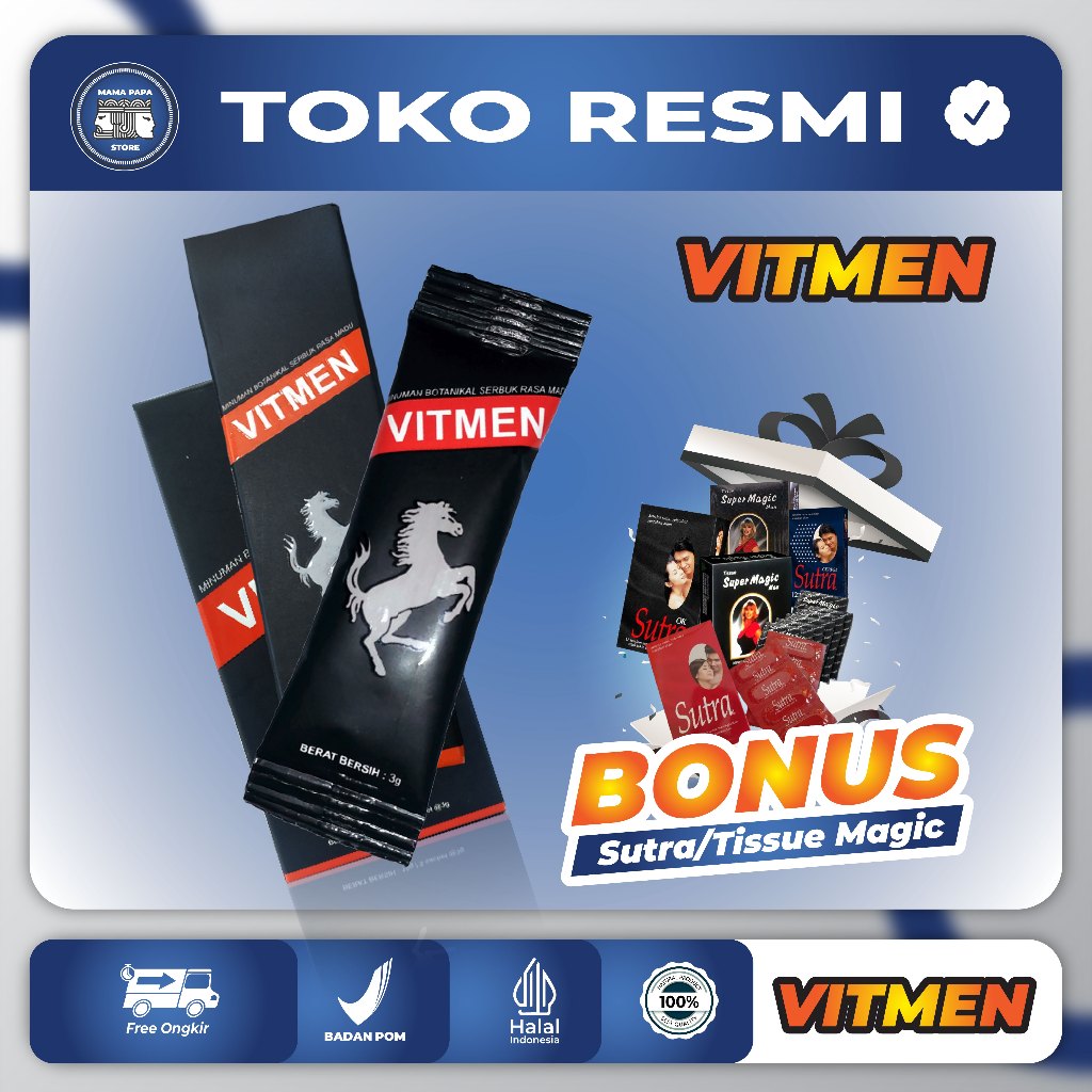 VITMEN ISI 3 ASLI ORIGINAL BPOM