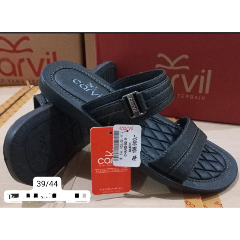 CARVIL CHANO-02 M -- Sandal Selop Pria Dewasa Original