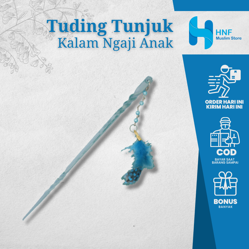 

Tuding Tunjuk Kalam Ngaji Anak Model Bulu Lucu banyak warna