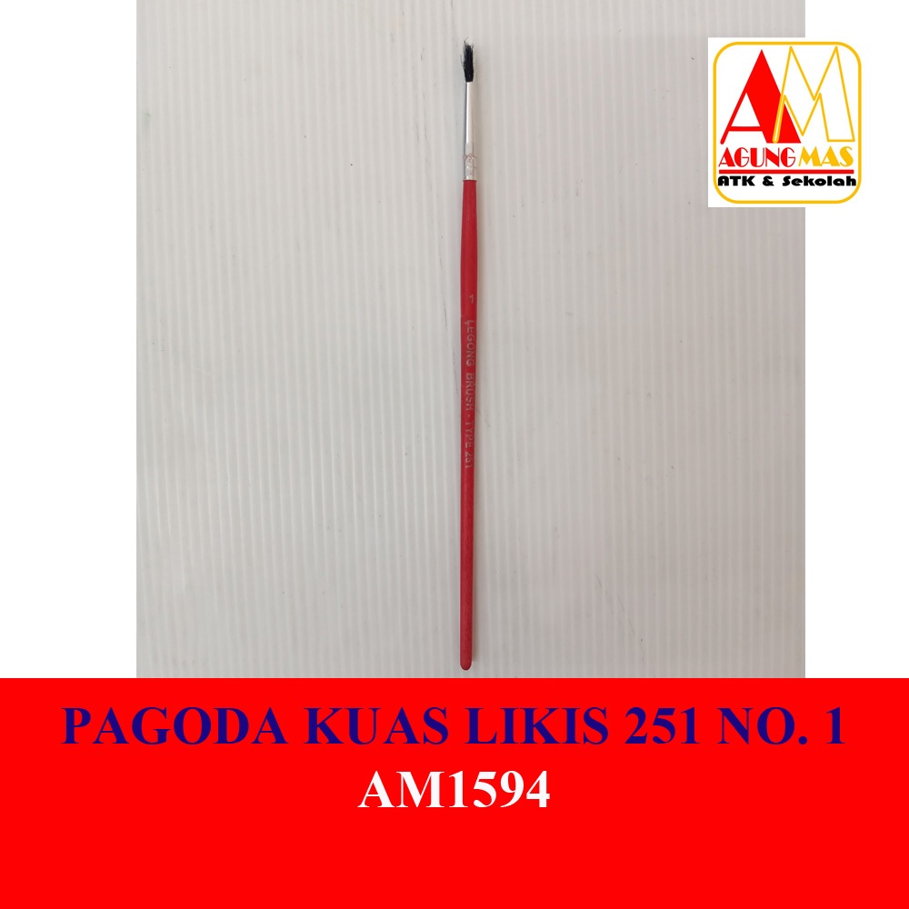 

PAGODA KUAS LUKIS 251 NO.1