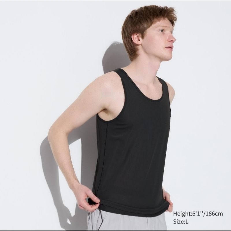 UNIQLO AIRISM MESH TANK TOP ANTI ODOR  [JASTIP UNIQLO]