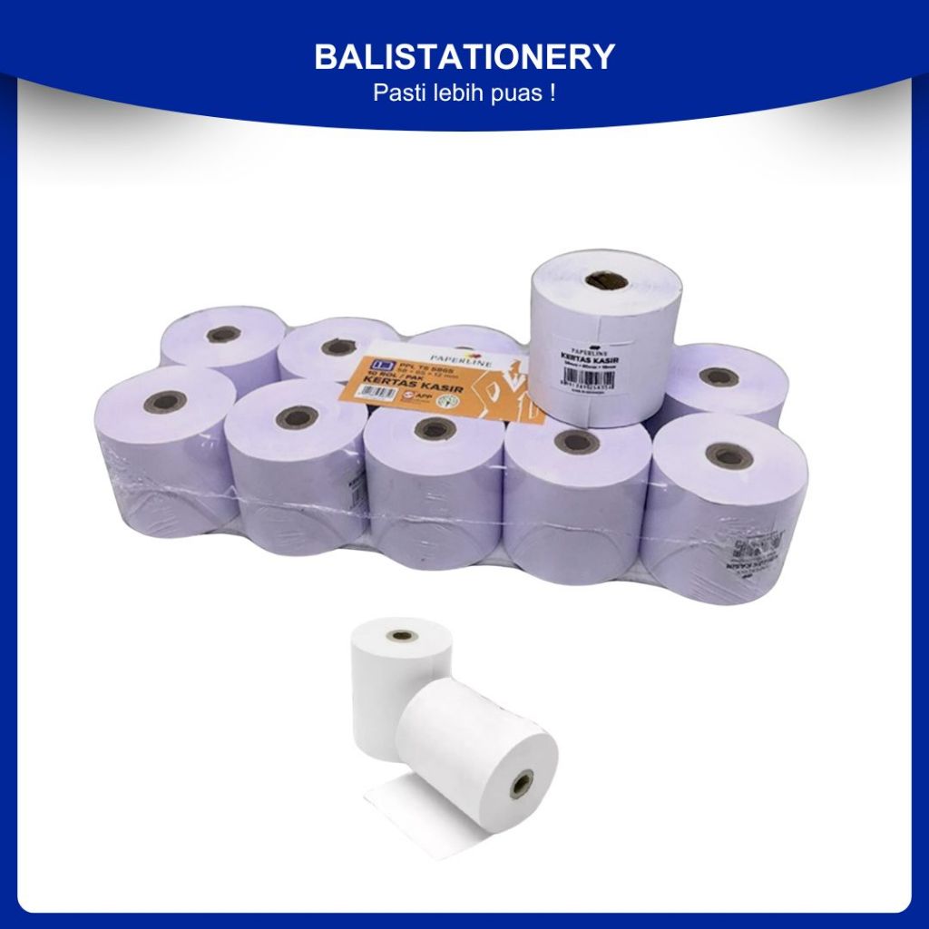 

Telstruk Telestruk Kertas Kasir Struk Paperline 58 x 48 x 18 mm 1 ply