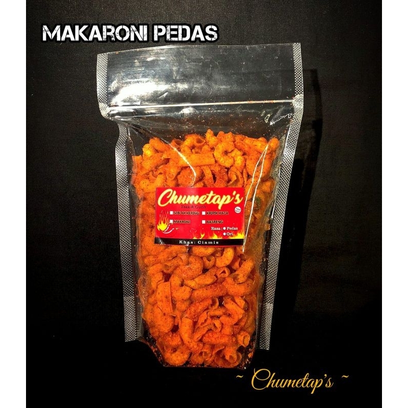 

Snack Makaroni pedas gurih (250 gram)