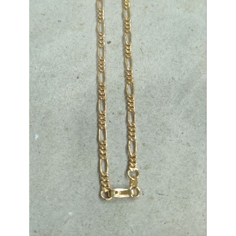 kalung papan bolong 10 gram emas muda