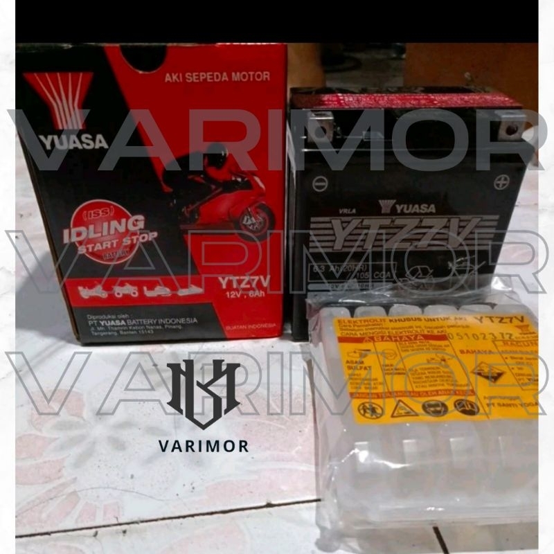 AKI YUASA GTZ7V NMAX OLD, NMAX NEW, LEXI