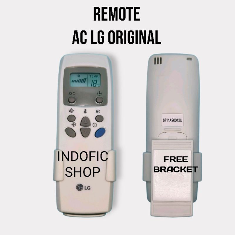 REMOTE REMOTE AC LG ORIGINAL BONUS BRACKET HOLDER