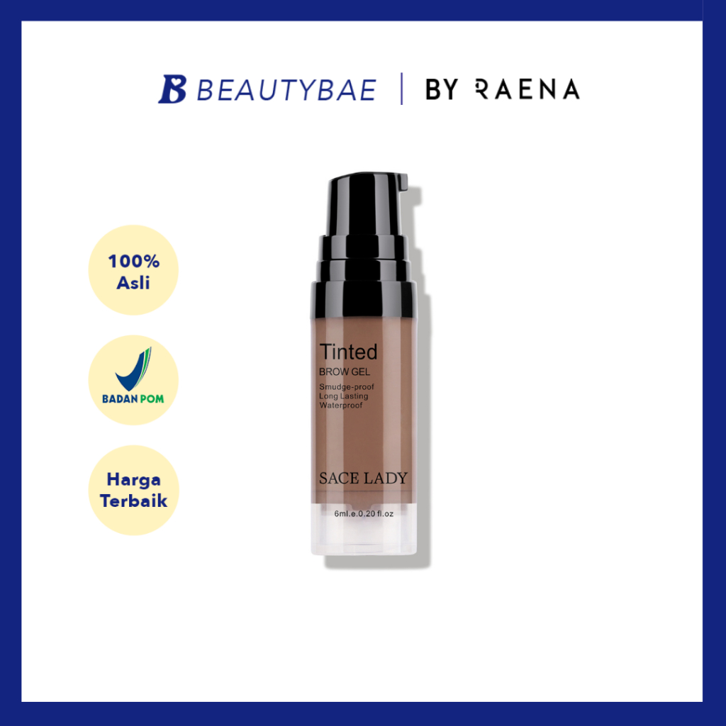 Sace Lady Tinted Brow Gel Light Brown | 6Ml