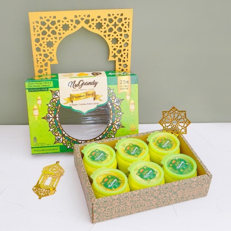

Nugrandy Premium Fancy 6 toples cookies Fancy series