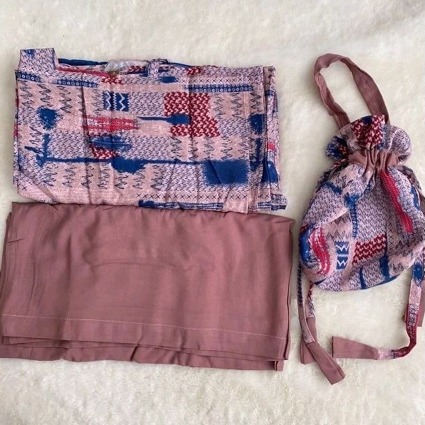 Mukena Giggles Daily Rayon 33 (Bisa Couple ibu n anak)