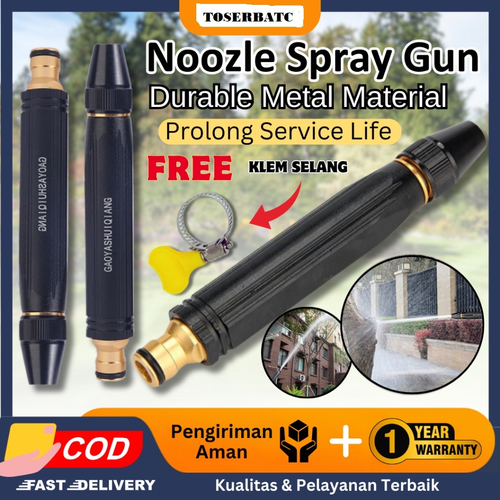 Semprotan Air Kuningan Semprotan Air FREE KLEMSemprotan Air Cuci Motor Mobil taman/semprotan serbagu
