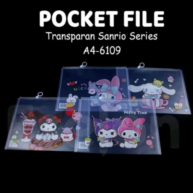 

Map Zipper Sanrio, Hello Kitty A4 / Document bag zipper A4 DCB33 (1 pcs) / Tas dokumen resleting A4, hello kitty / Map tas dokumen A4 hello kitty, sanrio / Pocket file A4 Sanrio, hello kitty