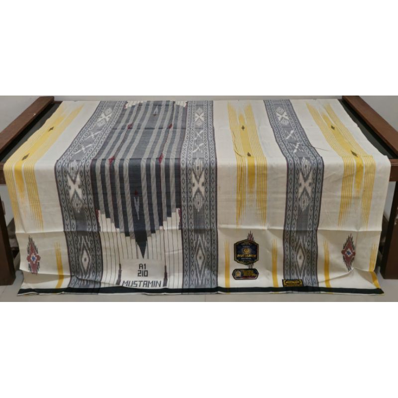 SARUNG TENUN SUTRA NEW MUSTAMIN SGT A1 210 FULL SUTRA & EXCLUSIVE