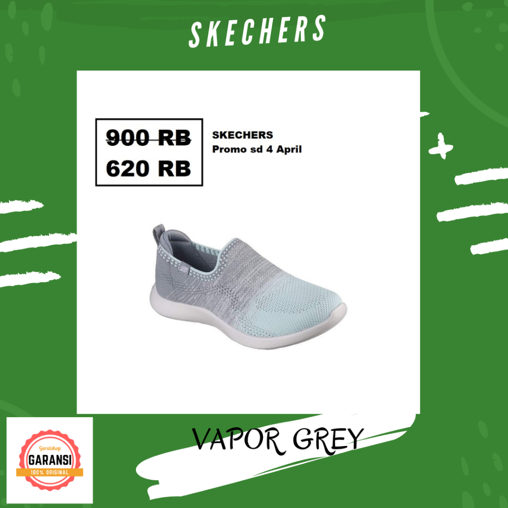 Sepatu skechers Wanita women original 100% VAPOR