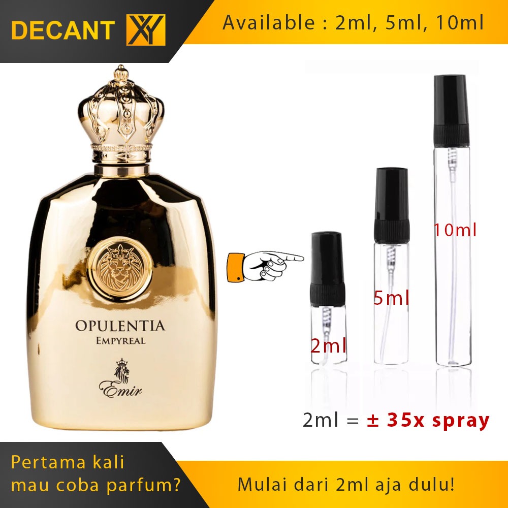 Decant Emir Opulentia Empyreal EDP 2ml 5ml 10ml