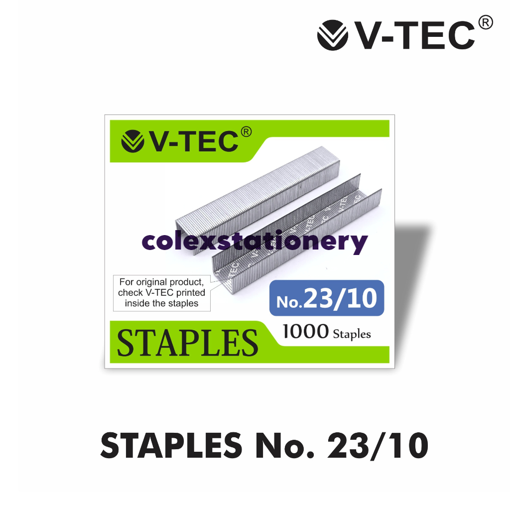 

Isi Hekter / Staples / Neces Vtec Ukuran 23/10