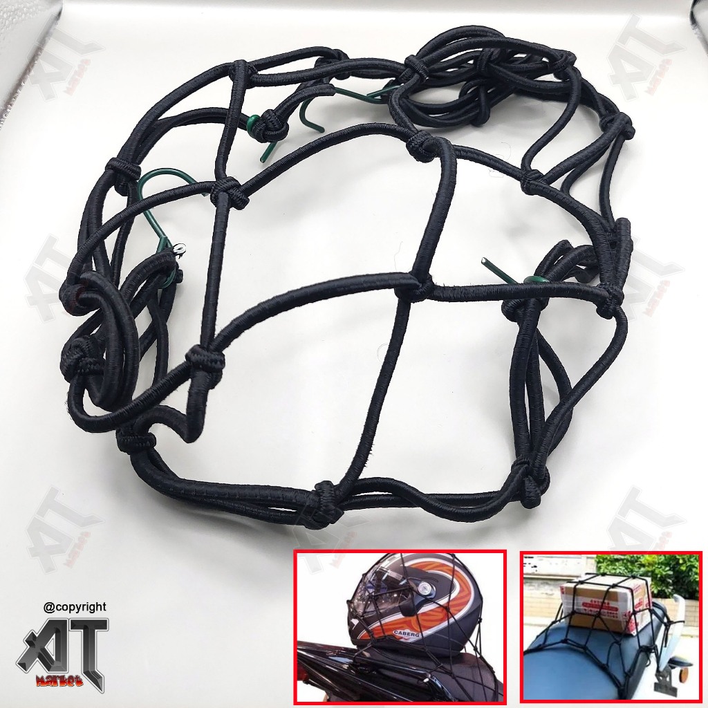 jaring helm barang bagasi motor-jaring motor-jaring helm jok motor-jaring jok touring