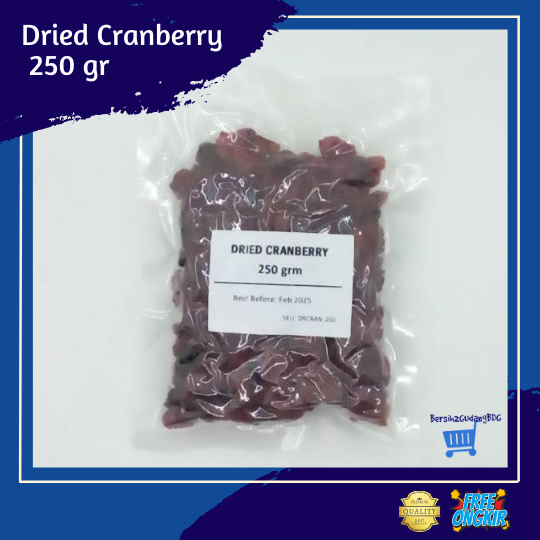 

Dried Cranberry 250 gr / Krenberi Kering