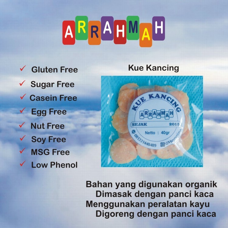 

Kue Kancing / CFGFSF / Autis / Arrahmah