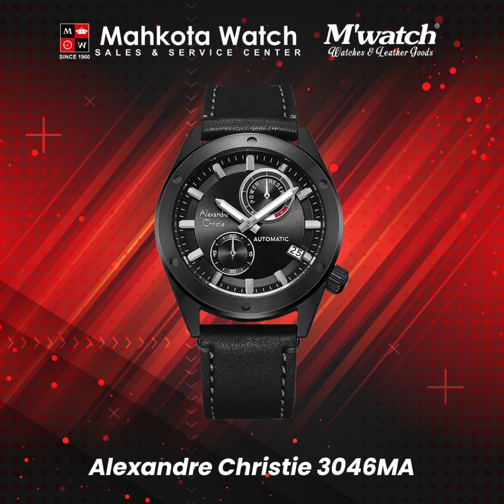 JAM TANGAN PRIA ALEXANDRE CHRISTIE 3046 MA ORIGINAL