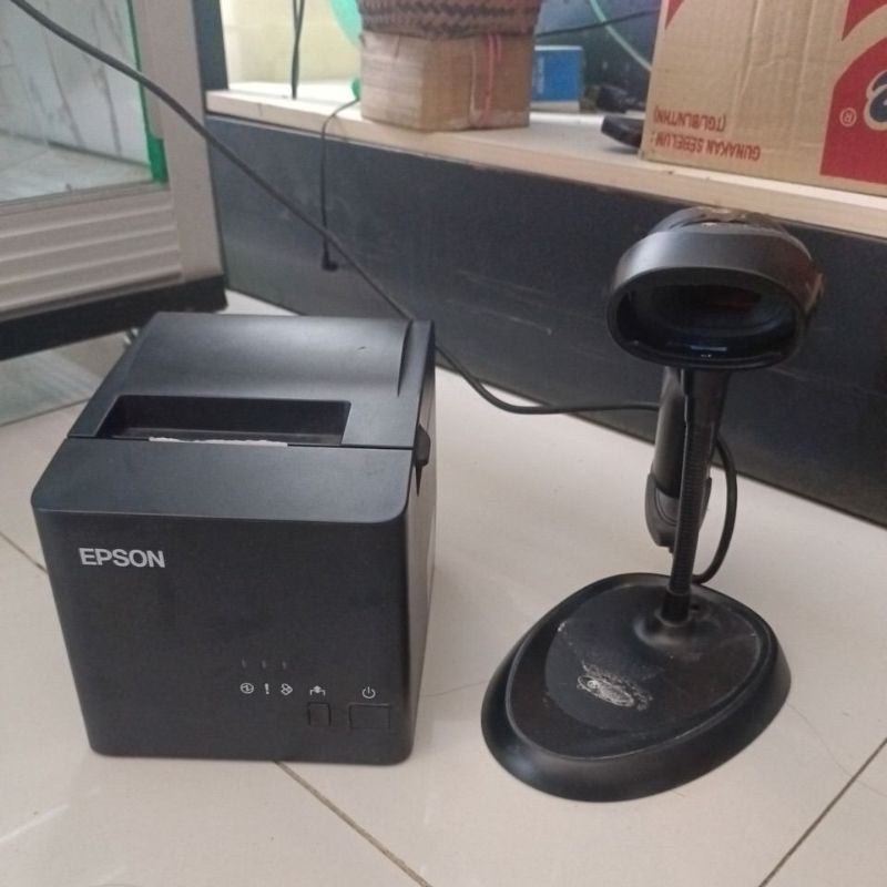Printer Kasir Epson Dan Scaner Barcode