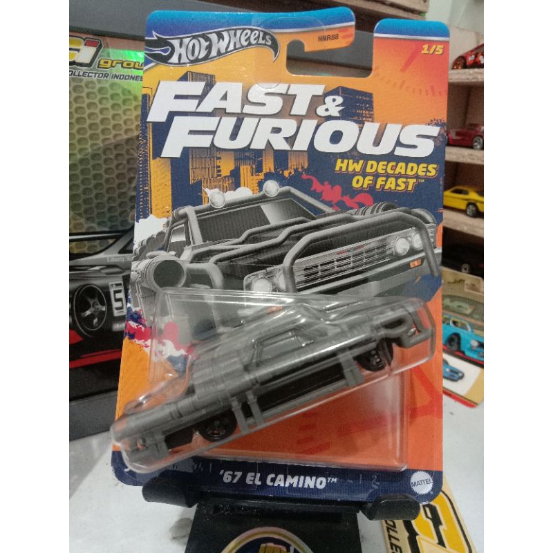 Hot Wheels Fast and Furious 67 EL CAMINO