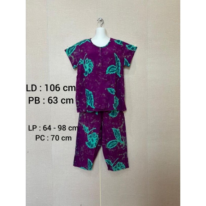 Setelan Sunan kancing depan