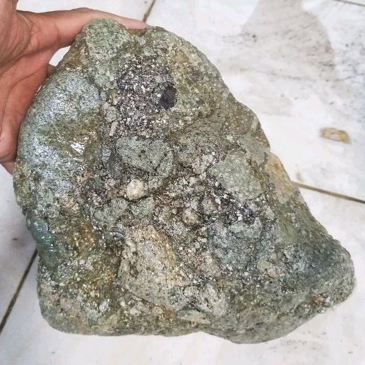 batu bahan akik badar emas piryte(04)