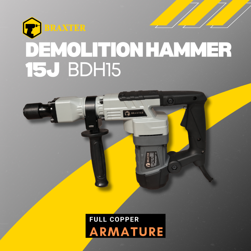 DJM - BT15 J, BRAXTER DEMOLITON HAMMER / JACK HAMMER / MESIN BOBOK DINDING