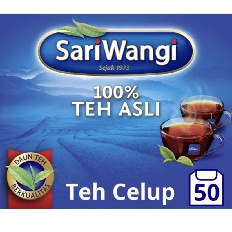 

Sariwangi Teh Celup Hitam 1.85gr Isi 50