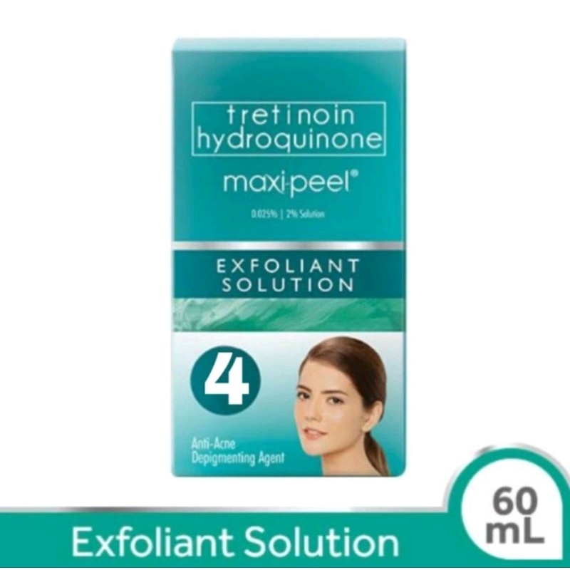 Maxipeel exfoliant solution no.4 / maxi peel hijau